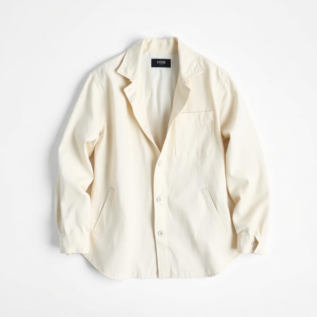 COS Relaxed-Fit Linen Overshirt